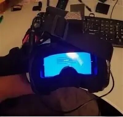 Goggles 2 подключение Eachine Goggles Two 5 inch 5.8G diversiteit 40CH Raceband HD 1080p FPV bril voor