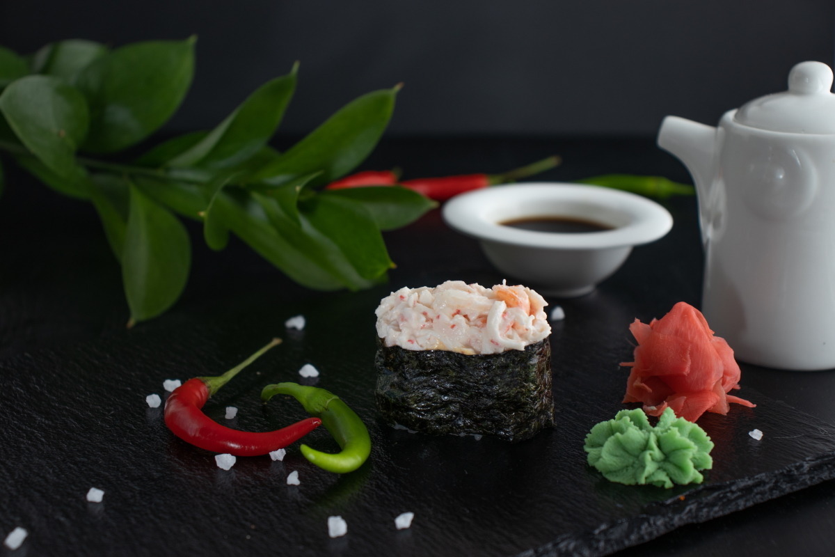 Gold fish ул кирова 23в фото Cпайси суши с крабом - GoldFish Коломна