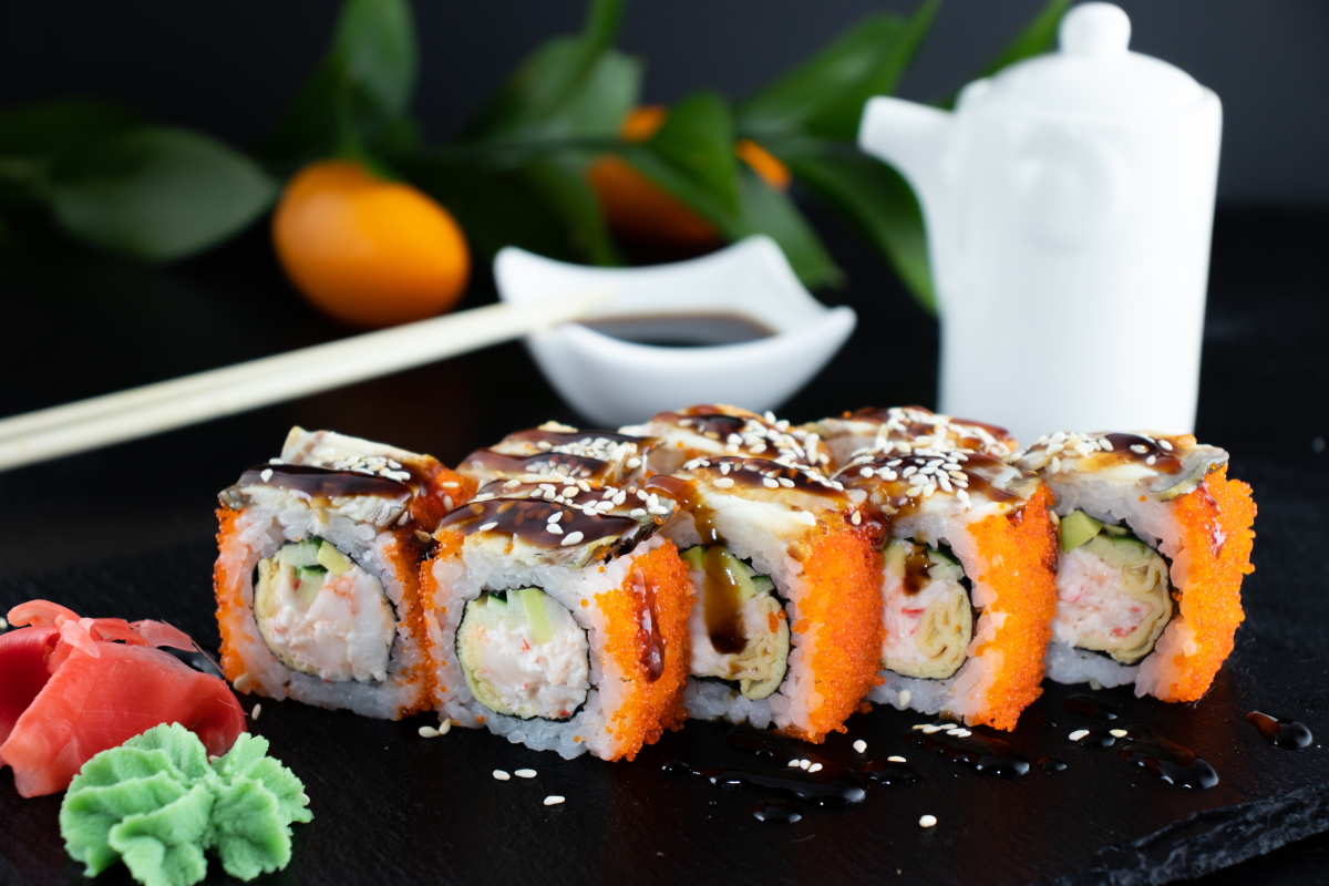 Gold fish ул кирова 23в фото Ролл Окинава - GoldFish Калуга