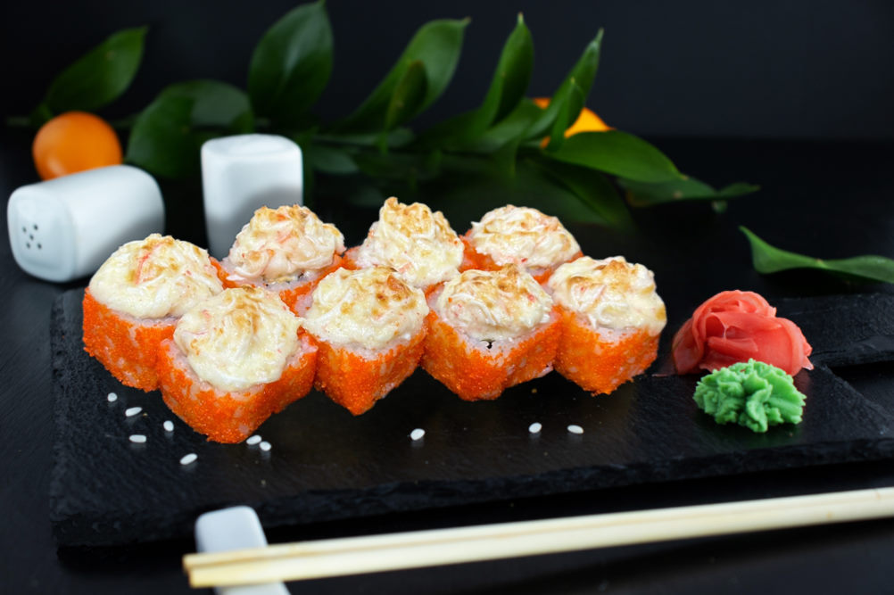 Gold суши интернациональная ул 24 фото Запеченный ролл Калипсо - Доставка суши, роллов и пиццы в Протвино