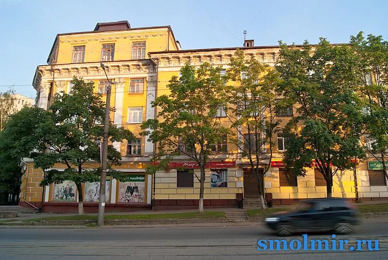 Gold ул николаева 30 смоленск фото улица Николаева - Краснинское шоссе Смоленск