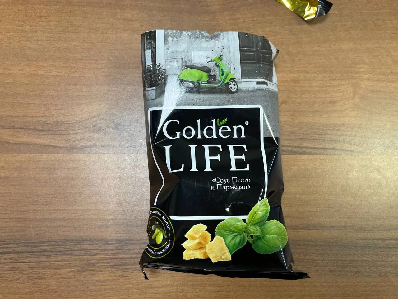 Golden life уральская ул 98 11 фото Чипсы картофельные Golden Life "Со вкусом Соуса Песто и Пармезана" отзывы