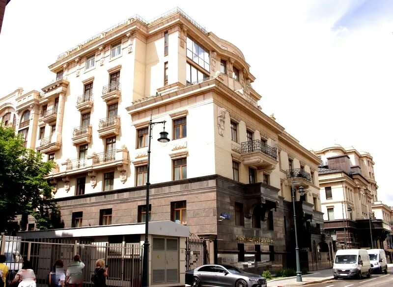 Golden mile хилков пер 1 фото Москва. Хамовники. Переулки между Пречистенской набережной и Остоженкой. "Золота