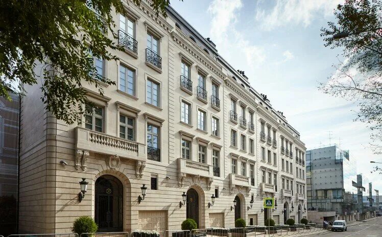 Golden mile хилков пер 1 москва фото Больше не работает: Noble row, элитная недвижимость, Москва, Коробейников переул