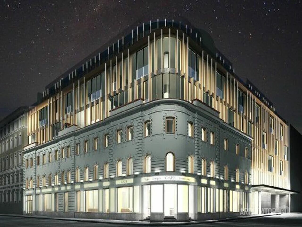 Golden mile хилков пер 1 москва фото Жилой комплекс Golden Mile private residences, Золотая Миля приват резиденс Арен