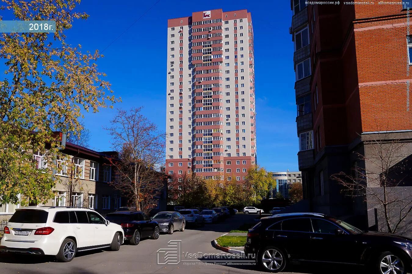 Golden thompson ул крылова 31 новосибирск фото Новосибирск, улица Крылова дом 34. многоквартирный дом