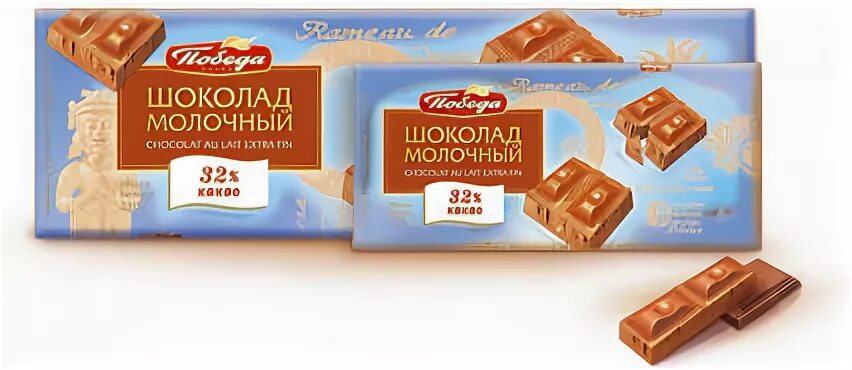Goldschatz шоколад молочный 250г фото Шоколад Победа 1091 Молочный 32% 100г во Владивостоке Конфеты и шоколад. Продукт