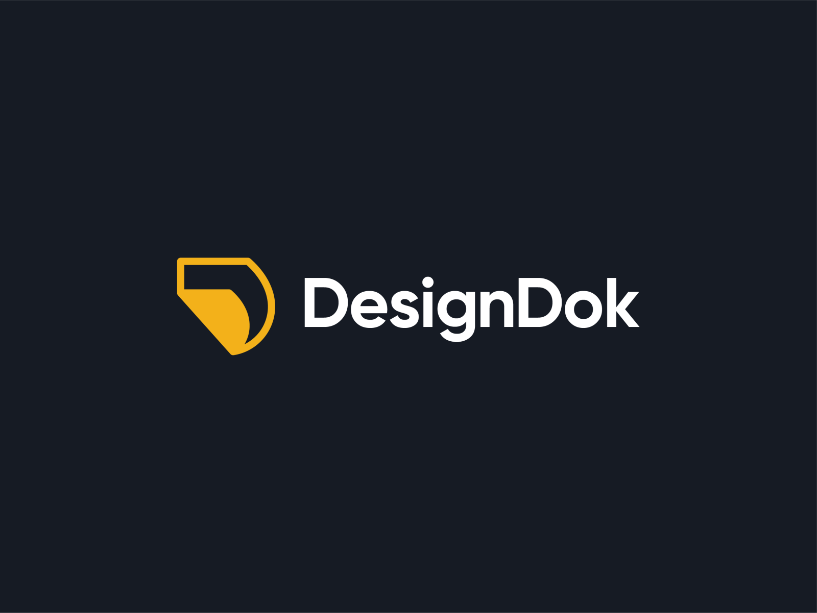 Good дизайн студия DesignDok logo by Ghani Rehman on Dribbble