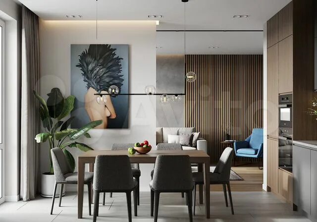 Good дизайн студия 2-к. квартира, 65 м², 17/29 эт. на продажу в Москве Купить квартиру Авито