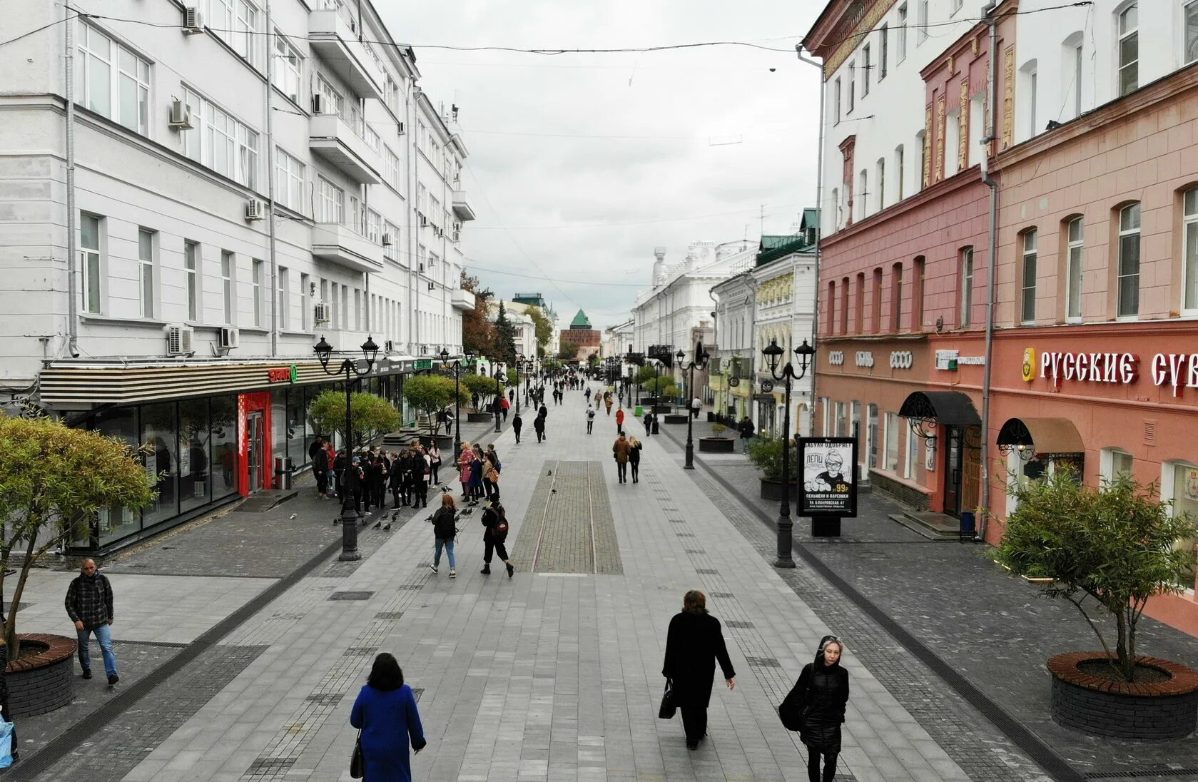 Good foot большая покровская ул 18 фото Благоустройство Большой Покровской улицы в Нижнем Новгороде