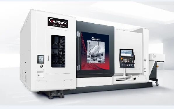 Goodway by ул академика жебрака 25 фото Токарно-фрезерный обрабатывающий центр с фрезерным шпинделем Goodway GMT-2000 ку