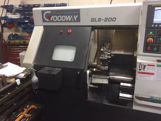 Goodway by ул академика жебрака 25 фото Goodway GLS-200 CNC Lathe (2012) - 1st Machinery
