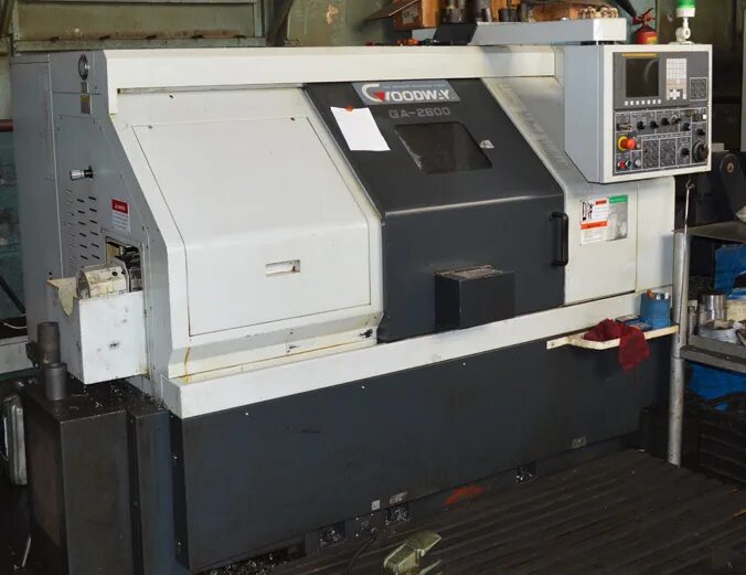 Goodway by ул академика жебрака 25 фото Токарный обрабатывающий центр Goodway GA-2600 Наше оборудование