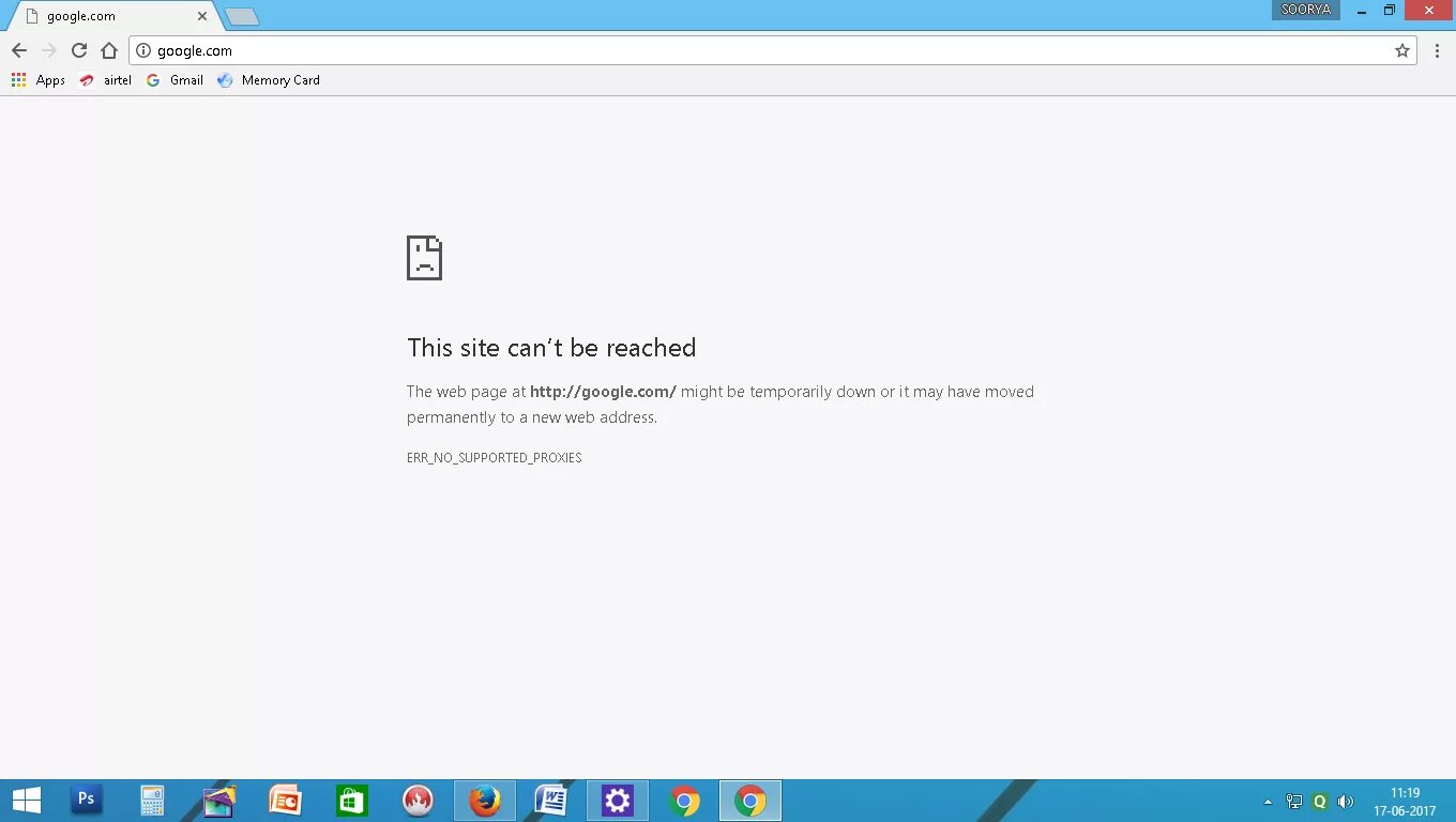 Google chrome нет подключения к интернету Can't access internet through Google chrome - Stack Overflow