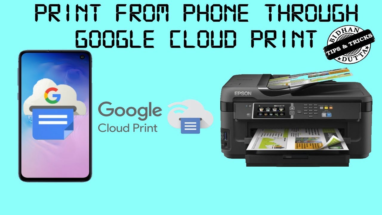 Google cloud print как подключить принтер How to Print from Android Phone or iPhone through Google Cloud Print (No Wi-fi P