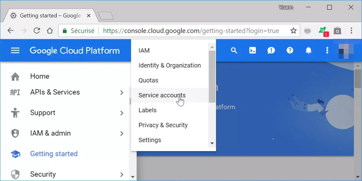 Google фото удалить из облака How to create a Google Cloud service account?