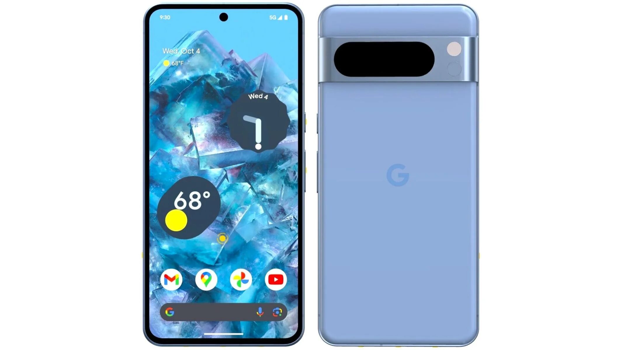 Google pixel 8 фото На рендерах Google Pixel 8 Pro видно тройную камеру и датчик температуры тела
