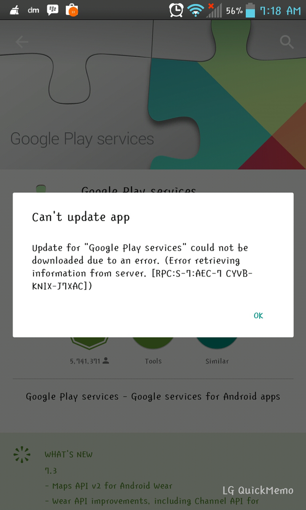 Google play ошибка подключения Андроид приложение google ошибка