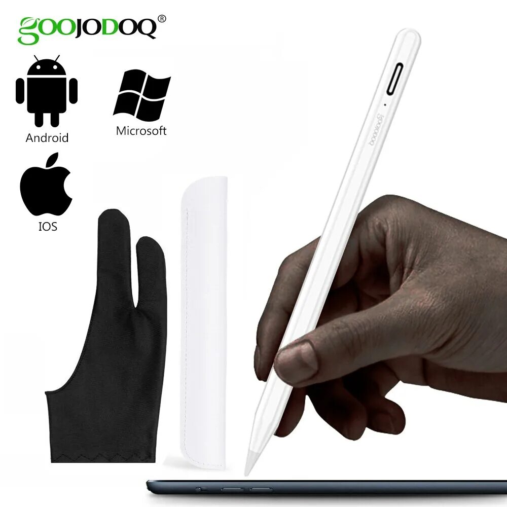 Goojodoq стилус как подключить к андроид GOOJODOQ сенсорный Стилус для Apple Pencil iPad Pro Air 2 3 Mini 4 стилус для Sa