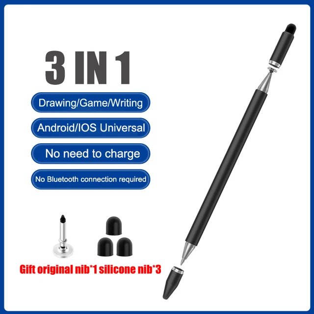 Goojodoq стилус как подключить к андроид Сенсорный экран для рисования емкостная ручка стилуса - АлиТопс