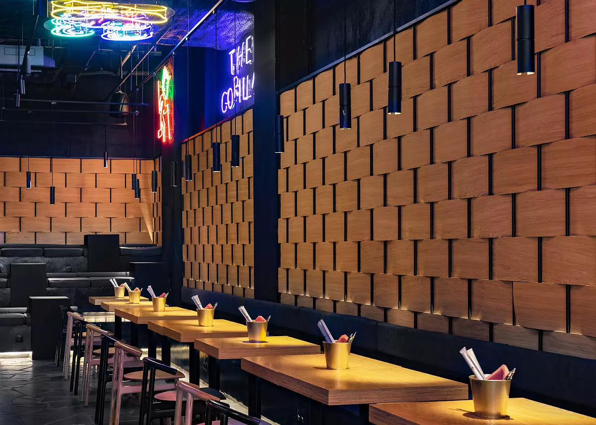 Gorilla by баста мясницкая ул 11 фото Суши-бар Горилла Суши (Gorilla Sushi) на Мясницкой в Москве - адрес на карте, ме