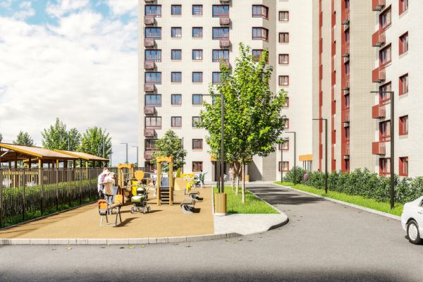 Gorky point казань ул рихарда зорге фото Новостройки комфорт класса на км М-7 Волга, 819-й в Высокогорский районе, жилые 