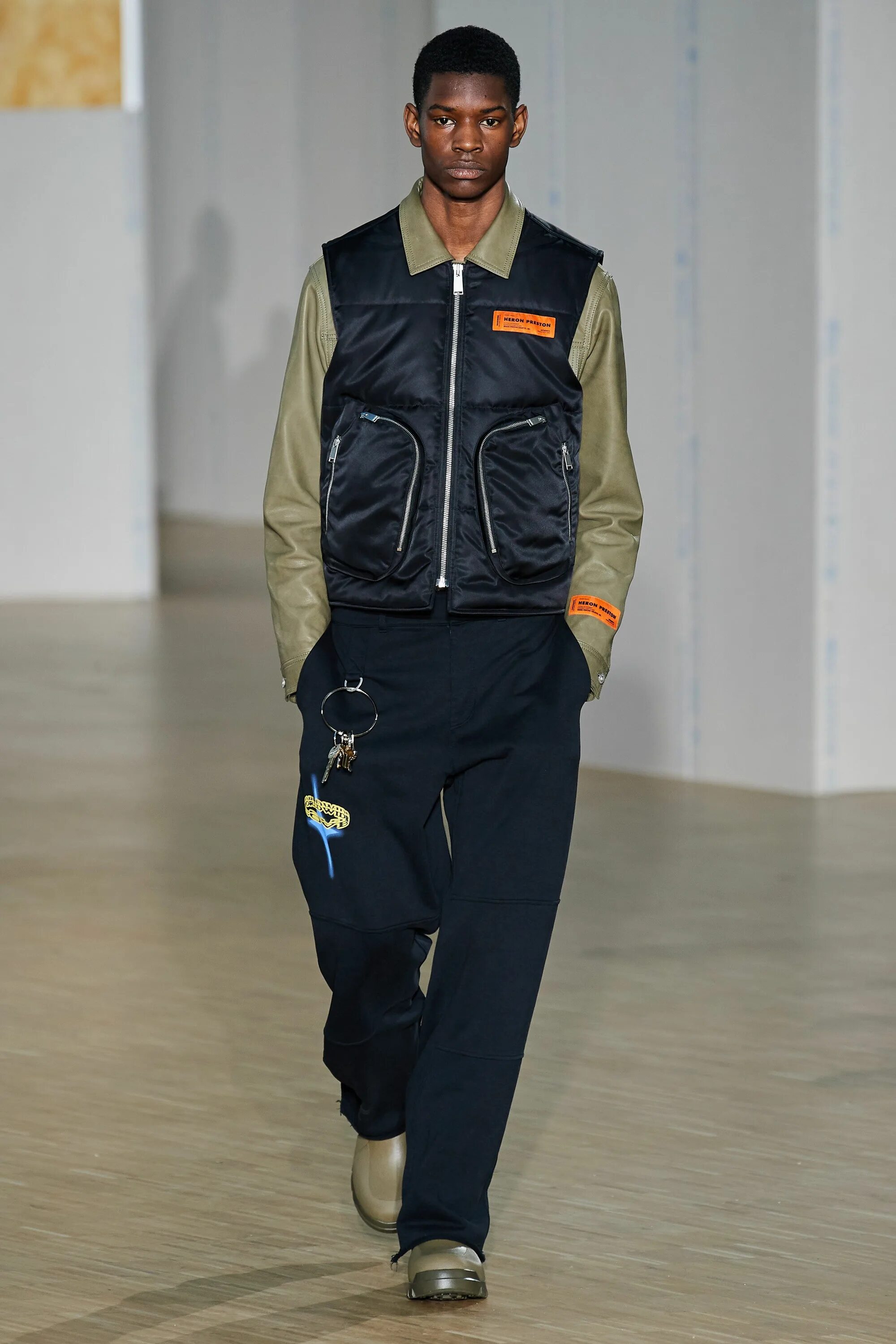 Gorpcore стиль мужской Heron Preston Fall 2020 Menswear Collection 2020 paris fashion week, Menswear, M