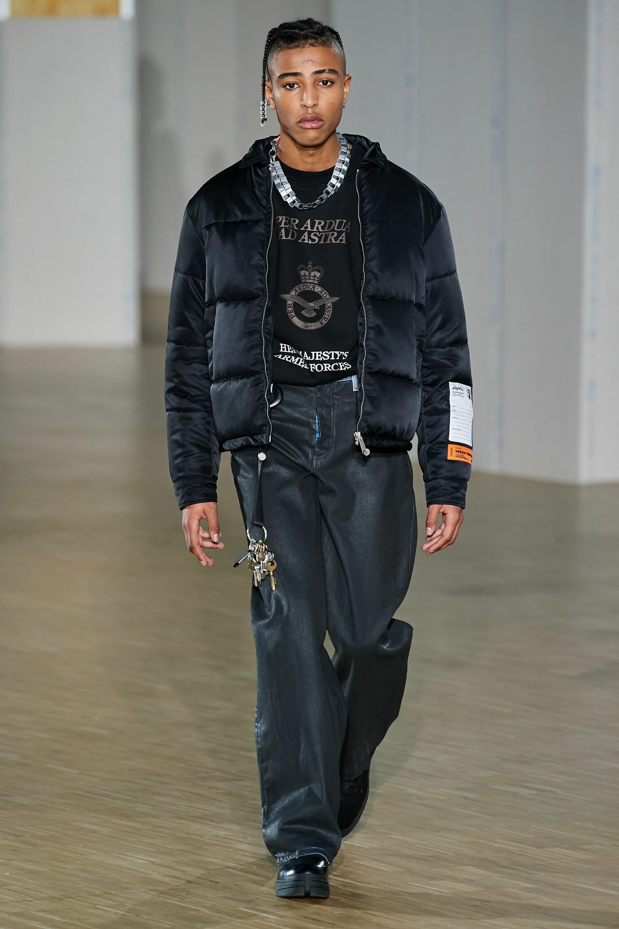Gorpcore стиль мужской Heron Preston Fall 2020 Menswear Collection 2020 paris fashion week, Mens fashio