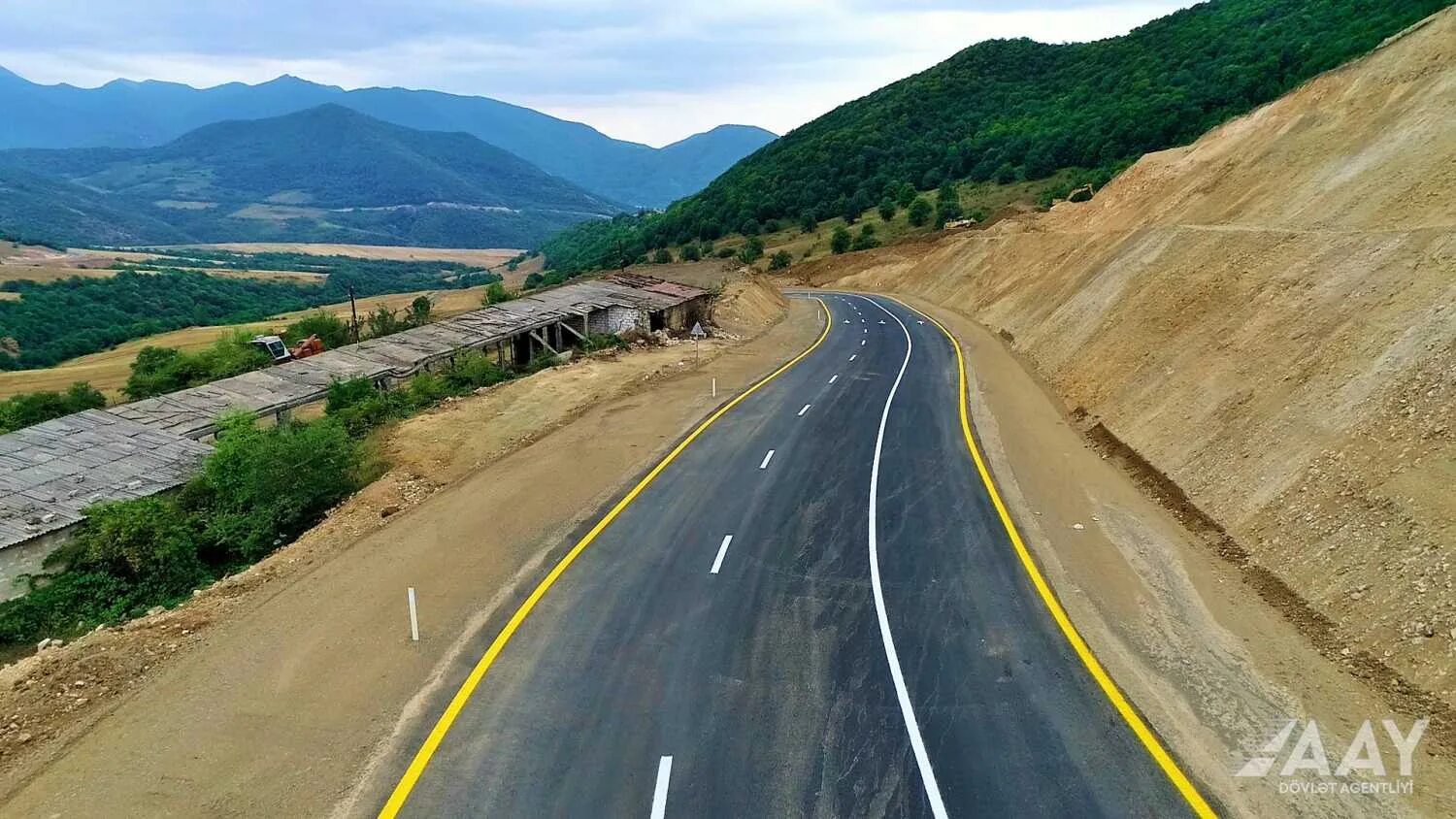 Gosть заречная дорога 21 фото Construction of new highway bypassing Azerbaijan's Lachin city completed - Aayda