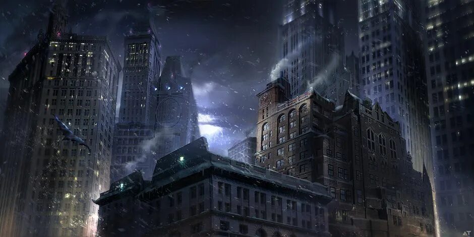 Gotham первомайская ул 54 фото Gotham Streets by Abe Taraky Design 2D