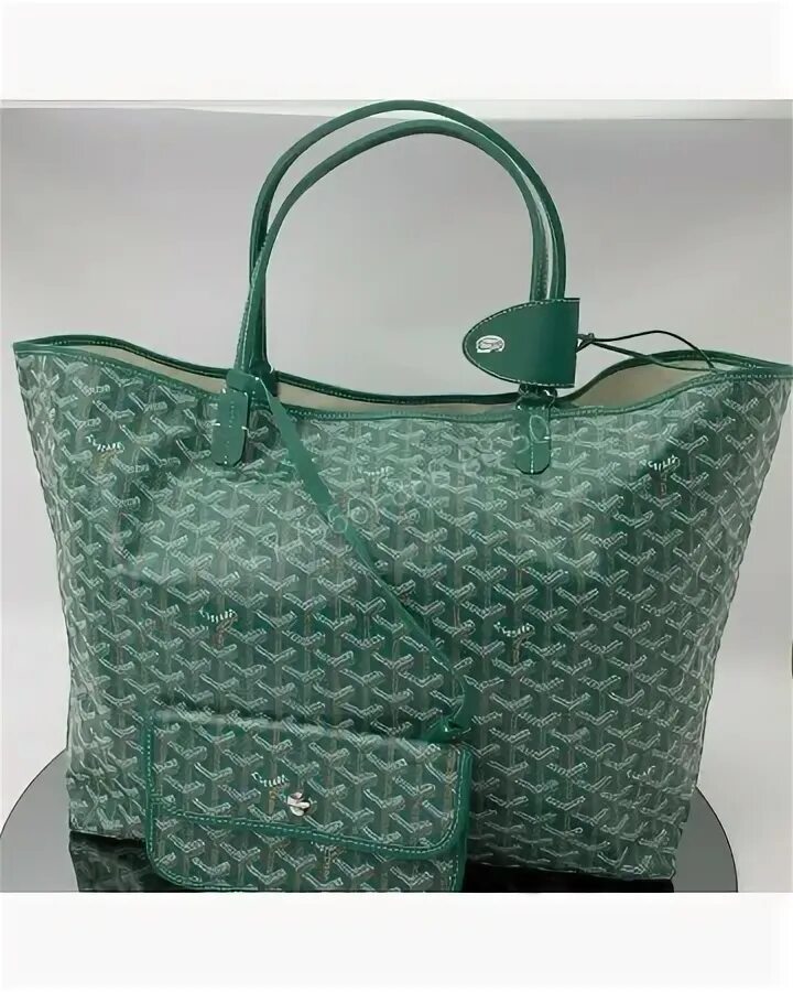 Goyard сумки фото Сумка Goyard Цвет: Зелёный купить по цене 31000 руб. арт. 74663