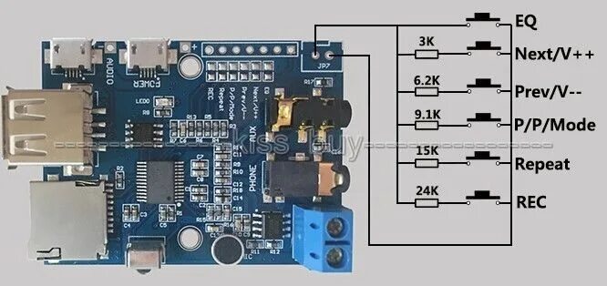 Gpd1501 подключение к компьютеру MP3 + WAV + WMA декодер усилитель плата U диск TF карта плеер аудио AUX звуковая