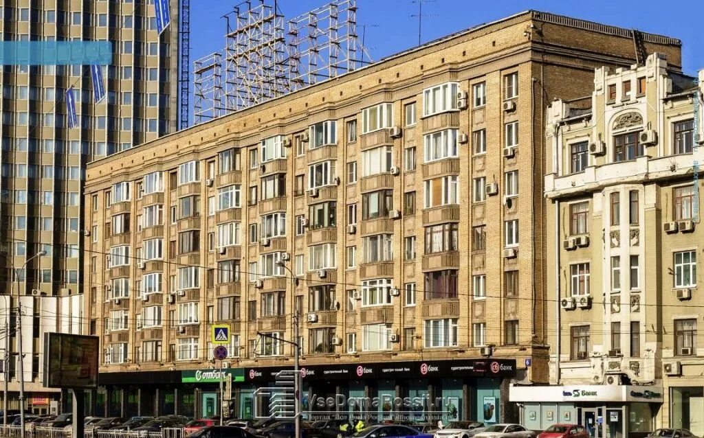 Gpoint studio октябрьская ул 6 фото Аренда однокомнатной квартиры Москва, метро Смоленская, Смоленская улица 6, цена