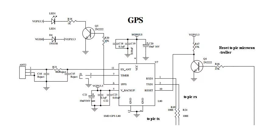 Gps своими руками схема pic - GPS current consumption is not reducing Why? - Electrical Engineering Stac