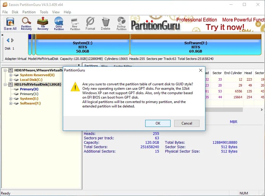 Gpt математика онлайн по фото Fixed - The selected disk has an MBR partition table EASSOS BLOG