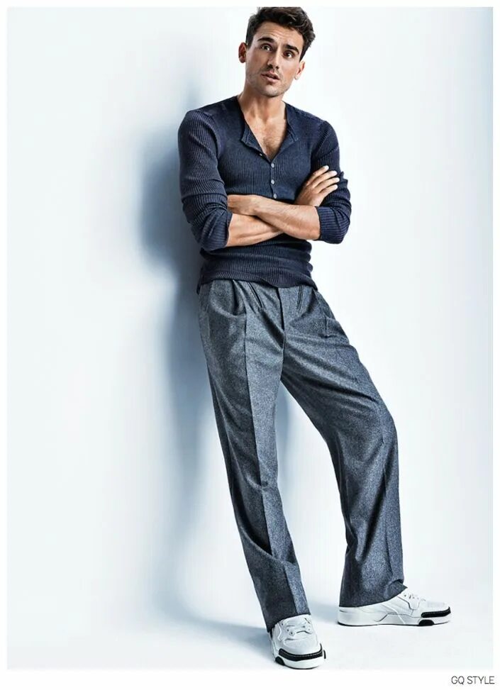 Gq стиль мужской Arthur Kulkov Leaps Into Action for American GQ Style Fashion Editorial - The Fa