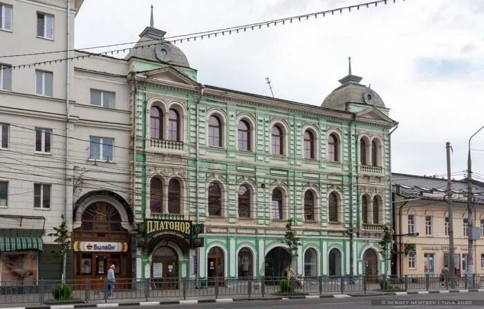 Grafika просп ленина 21 тула фото Дом купца Платонова - Тула