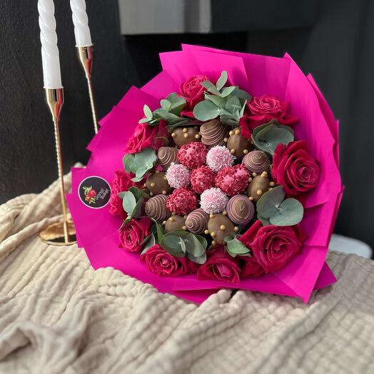 Granat buket ул чехова 223 фото Букет "Фурия", Съедобные букеты Таганрог, Ростовская область, Россия, купить по 