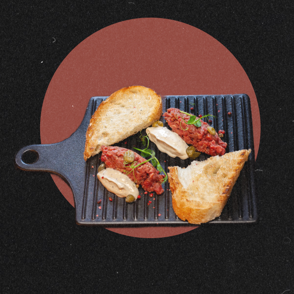 Granat new ул карла маркса 29 фото Тар-тар из говядины с брускеттой