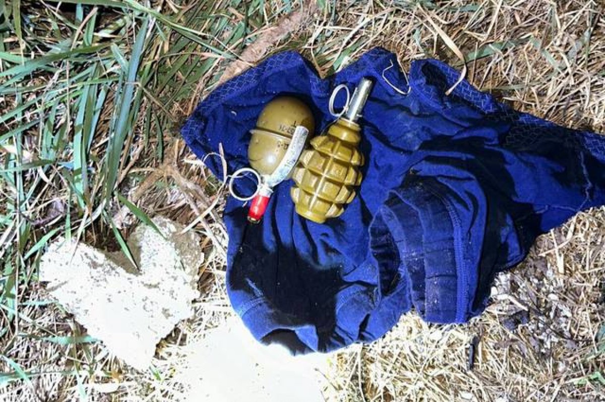 Granat ставропольский край 07к 025 фото Ставрополец нашёл на чужом земельном участке 2 гранаты, спрятанные в вещах АиФ С