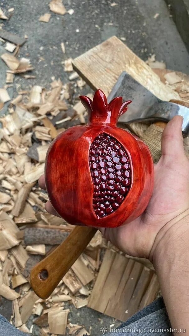 Granat ставропольский край 07к 025 фото Гранат деревянный купить в интернет-магазине Ярмарка Мастеров по цене 2100 ₽ - R