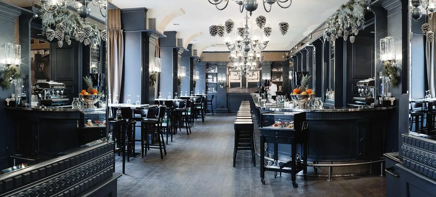 Grand cafe ул ленина 2 минск фото Grand Cafe Interior on Behance