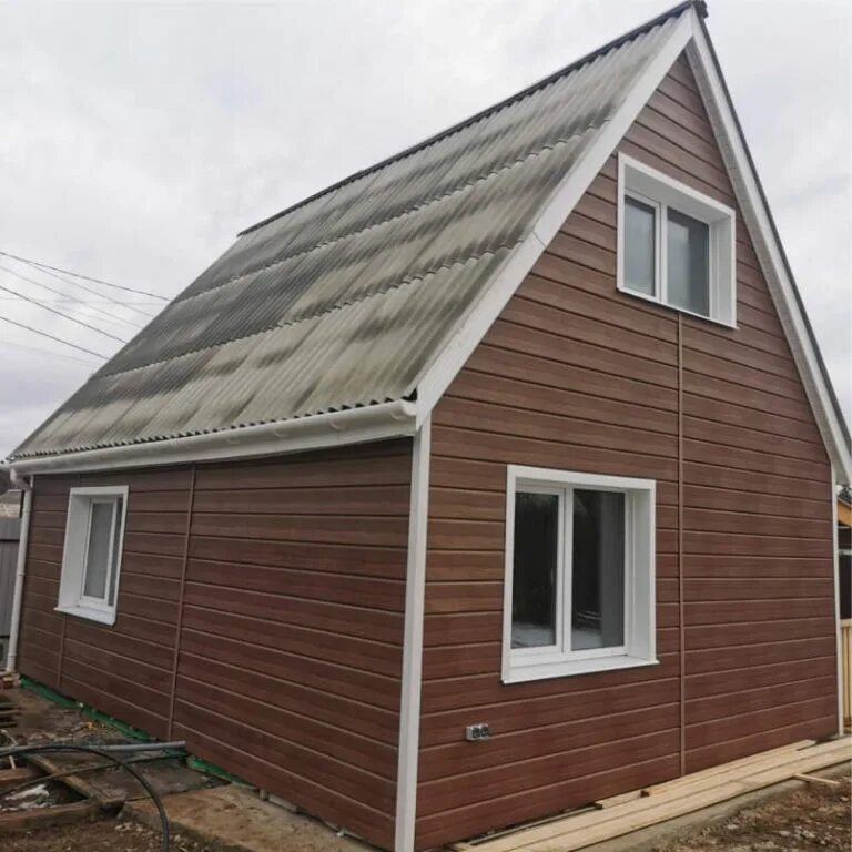 Grand line сельский поселок дружный 1 фото Сайдинг GRAND LINE Natural-брус, 3000 мм цвет Рябина купить в Иркутске с доставк