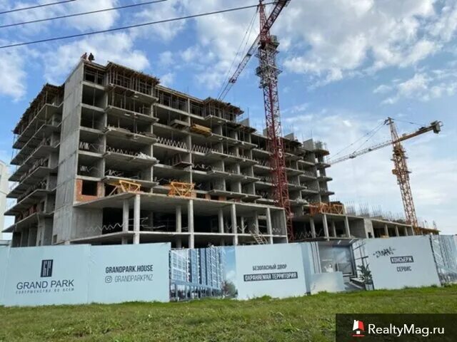 Grand park ул лозицкой 1а пенза фото Продам 3-комнатную квартиру 89.4 м² в новостройке, Квартал "Norwood", 1 этап, г.