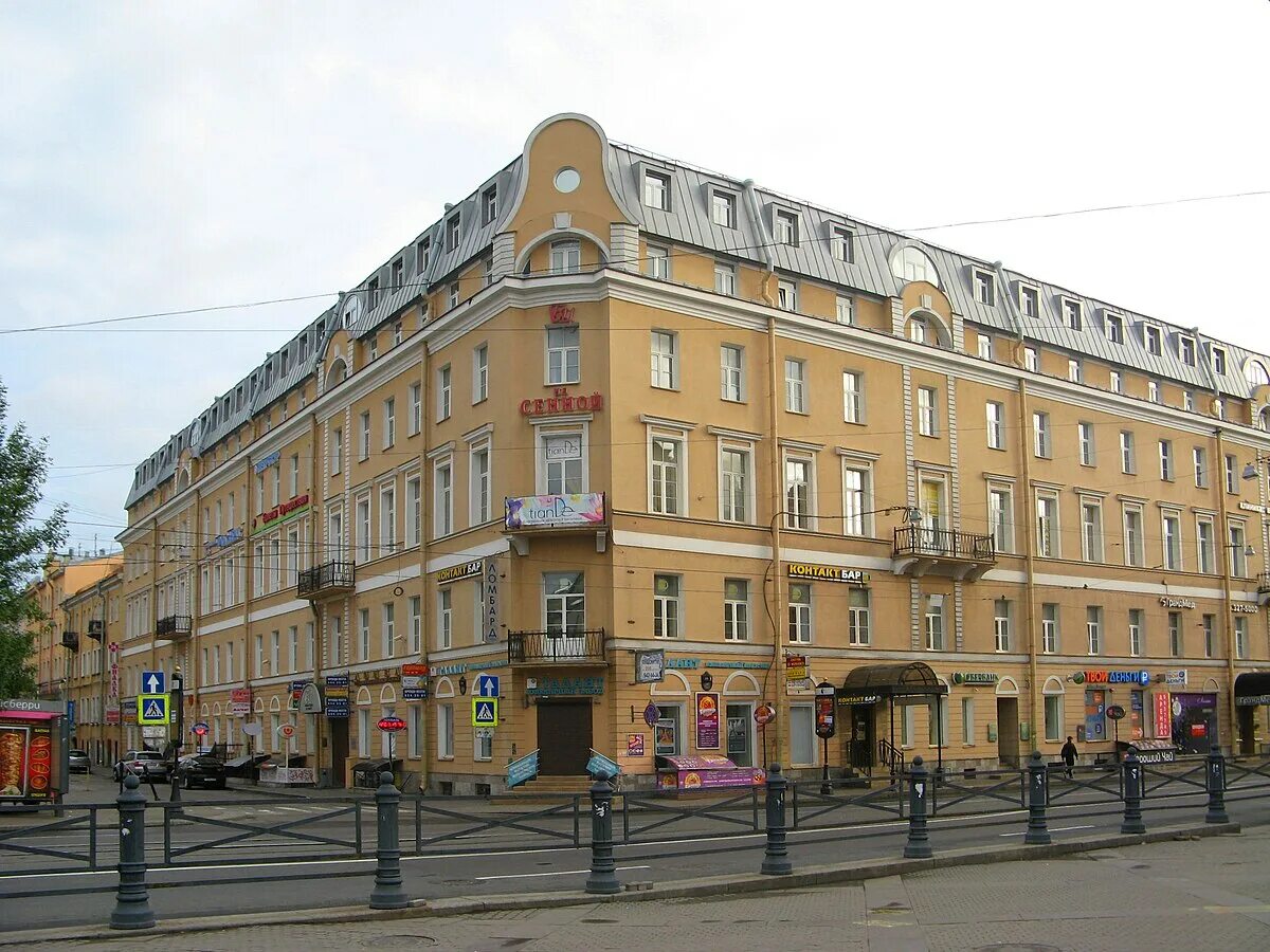 Grandmed садовая ул 35 санкт петербург фото Файл:Садовая 35.JPG - Википедия