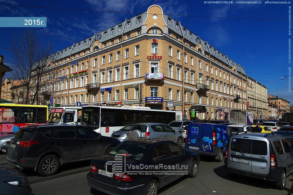 Grandmed садовая ул 35 санкт петербург фото Saint Petersburg, Sadovaya st house 35 (пер. Спасский, 14). office building