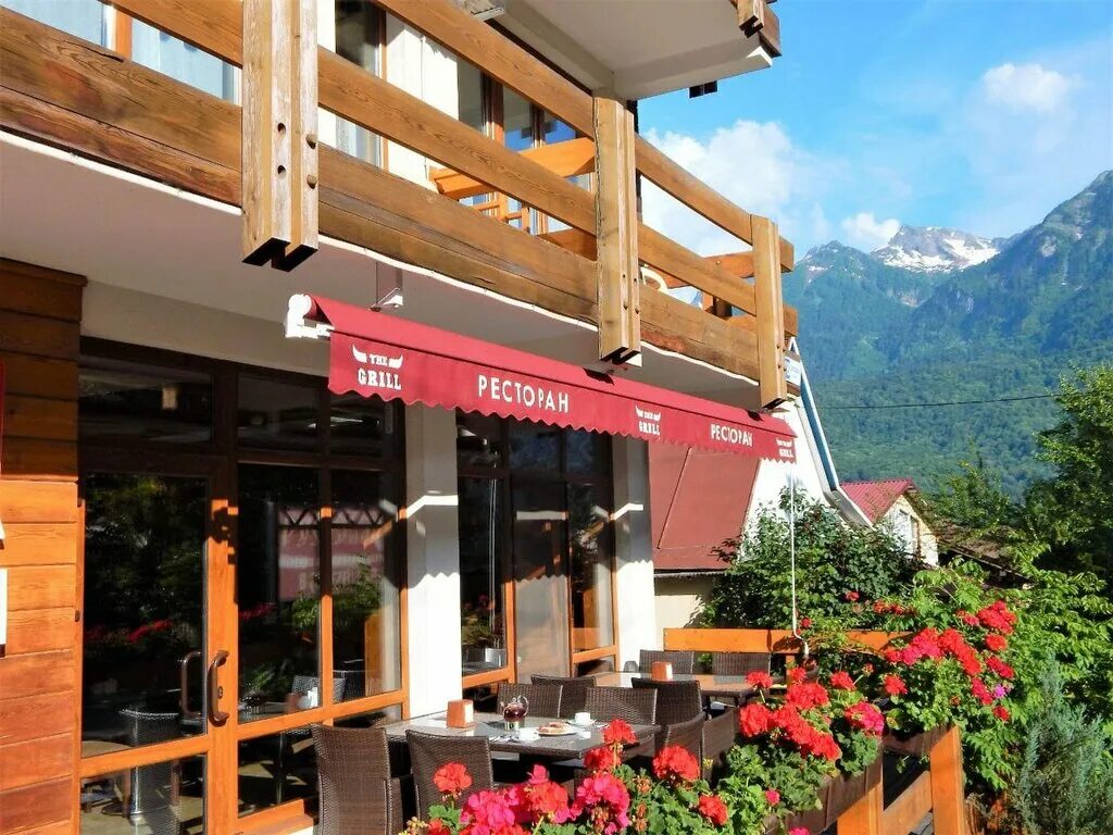 Grandway на красной поляне фото снаружи The Grill, ресторан, Заповедная ул., 78/80, п. г. т. Красная Поляна - Яндекс Кар