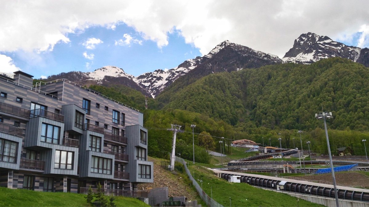 Grandway на красной поляне фото снаружи SKYPARK APART HOTEL - Specialty Hotel Reviews & Price Comparison (Krasnaya Polya