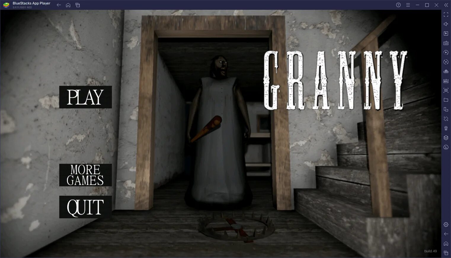 Granny игра фото Топ 10 ПК Android хорроров к наступающему Хэллоуину BlueStacks