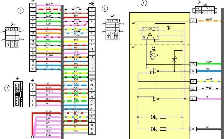 Granta электросхема Электросхема гранта фл